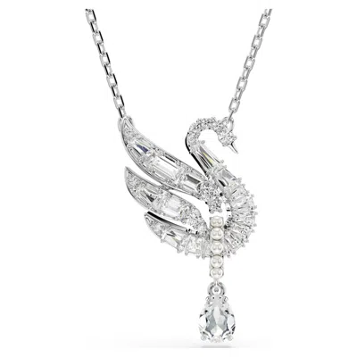 Swarovski Swan Anhänger In White