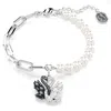 Swarovski Swan Armband In Black