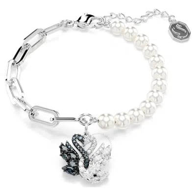 SWAROVSKI SWAROVSKI SWAN CRYSTAL PEARL BRACELET