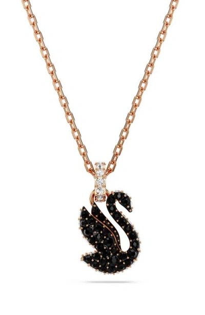 Swarovski Swan Crystal Pendant Necklace