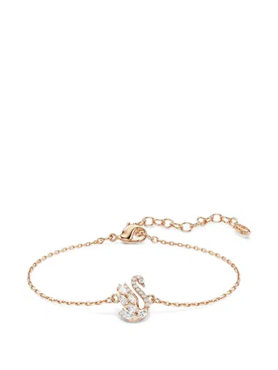 Swarovski Swan Crystal-embellished Bracelet In Transparent