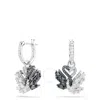 Swarovski Swan Drop Earrings