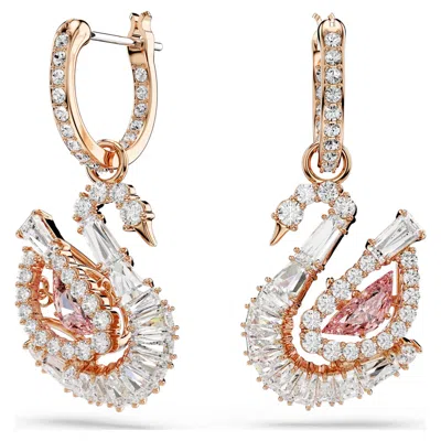 SWAROVSKI SWAN DROP-OHRHÄNGER