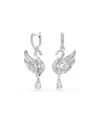 Swarovski Swan Vienna Rhodium Plated Earrings