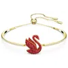 Swarovski Swan Women's Bracelet In Gold