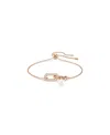 Swarovski Swaroski Constella Rose Gold-tone Plated Bracelet In Gold