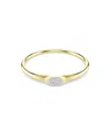 Swarovski Swaroski Dextera Gold-tone Plated Bangle In Gold