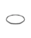 Swarovski Swaroski Dextera Ruthenium Plated Bangle In Black