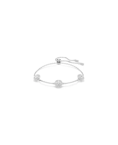 Swarovski Swaroski Una Angelic Rhodium Plated Bracelet