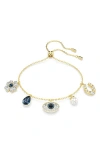 Swarovski Elegant Brass Bijoux Accessory