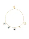 Swarovski Elegant Brass Bijoux Accessory In Gold