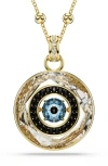 Swarovski Symbolica Crystal Evil Eye Pendant Necklace