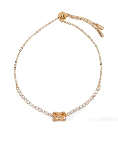 Swarovski Tennis Matrix Bracelet In Gold