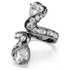Swarovski The Vienna Collection Open Ring In White