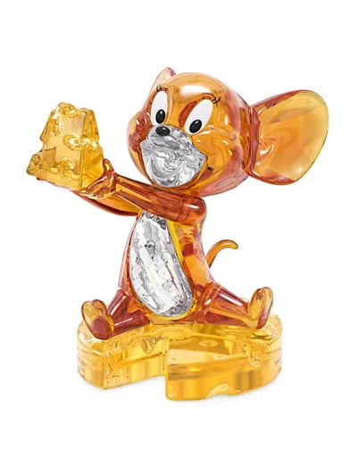 Swarovski Tom & Jerry Crystal Jerry Figurine In Gold