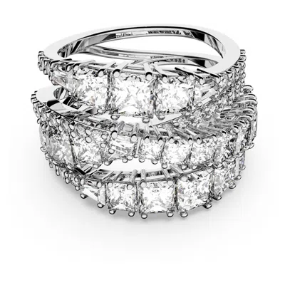 Swarovski Twist Wrap Ring In White