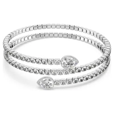 Swarovski Twisty Bangle In White