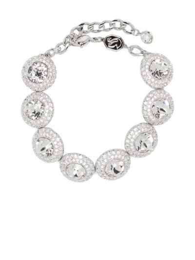 Swarovski Una Angelic Crystal-embellished Bracelet In Silver