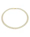 Swarovski Una Angelic Tennis Halskette In Gold