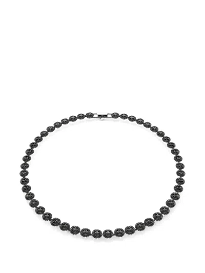 Swarovski Una Angelic Crystal-embellished Necklace In Black