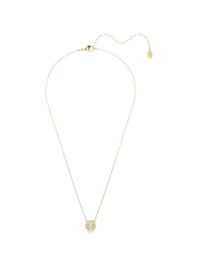 Swarovski Una Angelic Crystal-embellished Necklace In Gold