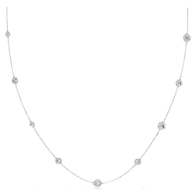 Swarovski Una Angelic Lange Halskette In White