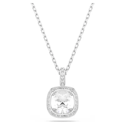 Swarovski Crystal-pendant Cable-link Necklace In Yellow
