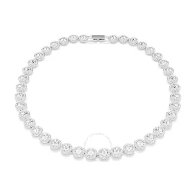 SWAROVSKI SWAROVSKI UNA ANGELIC ROUND CRYSTAL TENNIS NECKLACE