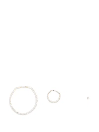 Swarovski Una Angelic Set In Silver