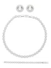 Swarovski Una Angelic Set In Silver