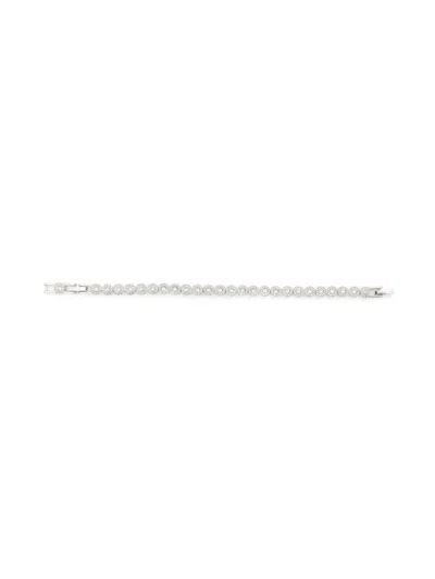 Swarovski Una Angelic Tennis Bracelet In 银色