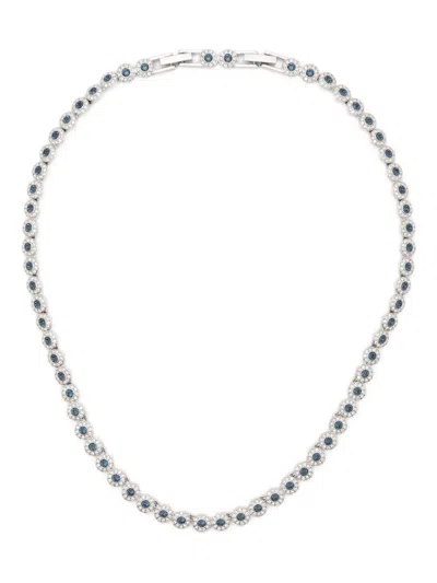 Swarovski Una Angelic Tennis Necklace In Metallic