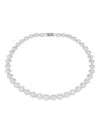 Swarovski Una Angelic Tennis Necklace In Silver