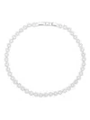 Swarovski Una Angelic Tennis Necklace In Silver