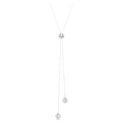Swarovski Una Angelic Y-anhänger In White