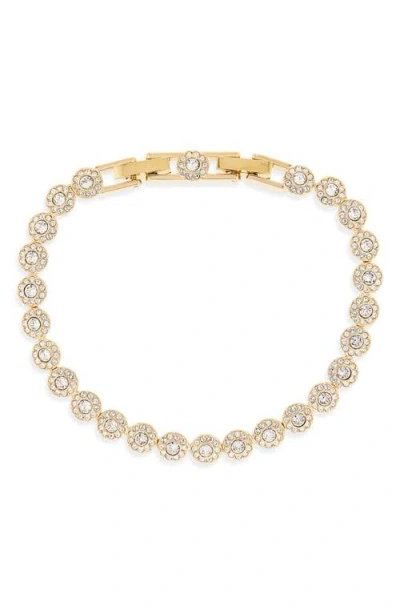 Swarovski Una Crystal Bracelet In Gold