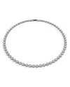 Swarovski Womens Crystal Angelic Rhodium-plated And Crystal Necklace In Silver