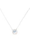 Swarovski Crystal-embellished Necklace In Silber