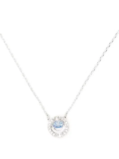 Swarovski Crystal-embellished Necklace In Silber