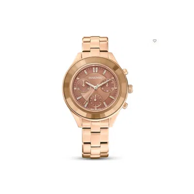 Swarovski Unisex 39mm Quartz Watch In Gold