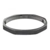Swarovski Ladies Octagon Shape Black Dextera Bangle In Black