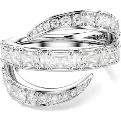 Swarovski Vienna Crystal Ring In Metallic