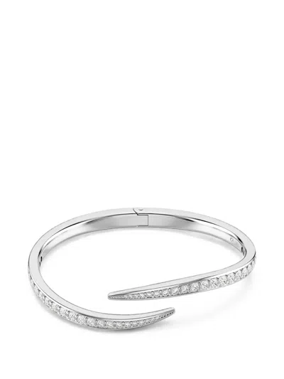 Swarovski Vienna Crystal-embellished Bangle Bracelet In Metallic