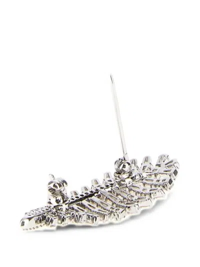 Swarovski Vienna Crystal-embellished Brooch In Multi