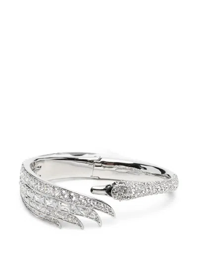 Swarovski Vienna Swan Bangle In White