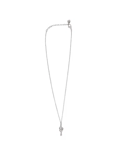 Pre-owned Swarovski Vintage Diapason Necklace In Silver