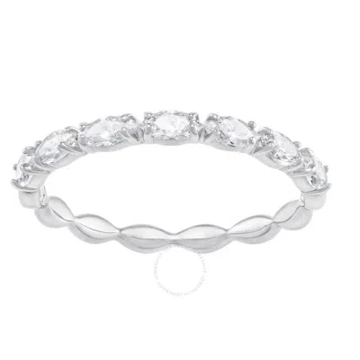 Swarovski Vittore Band Ring Rhodium Shiny White