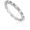 Swarovski Vittore Marquise Rhodium Plated Ring- Size 55 In Silver Tone