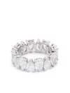 Swarovski Vittore Matrix Ring In Silver