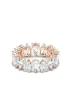 Swarovski Rose Gold-tone Crystal Ring